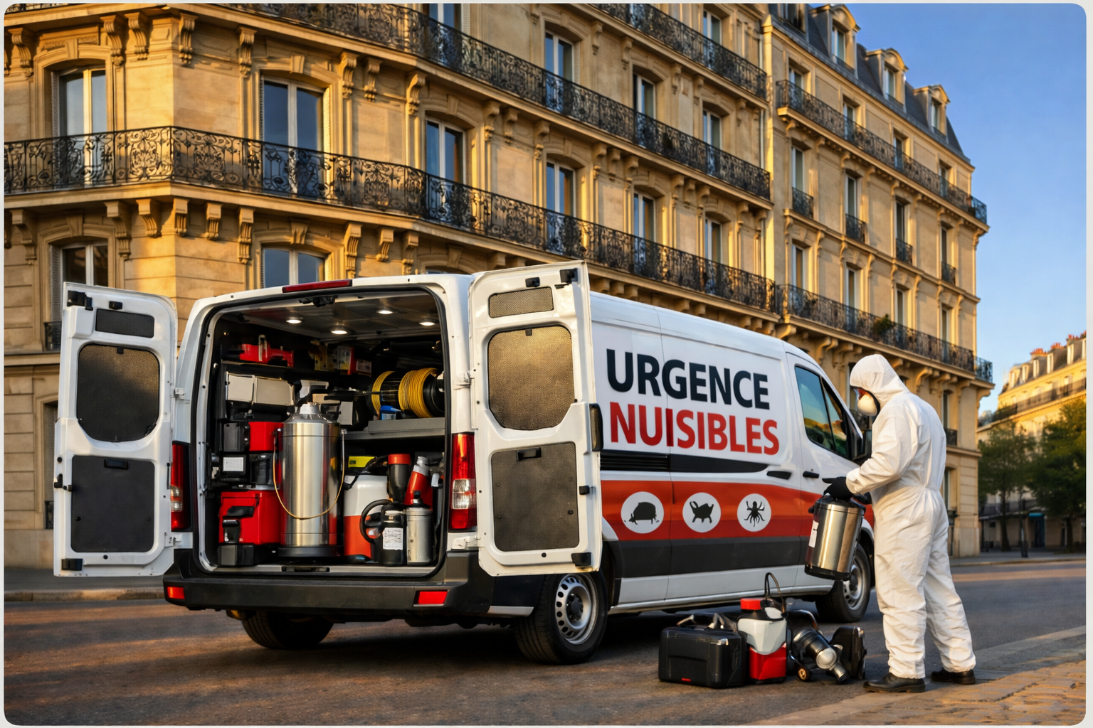 Véhicule d'intervention professionnel